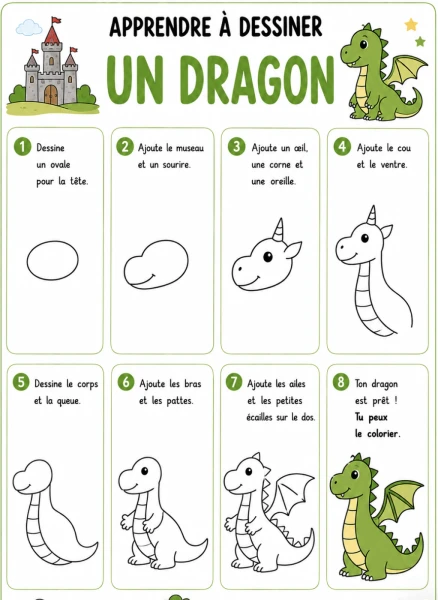 Dessiner pas à pas