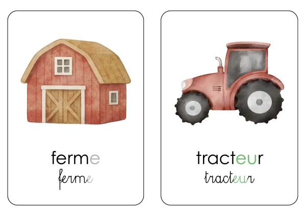 Fichier vocabulaire FERME