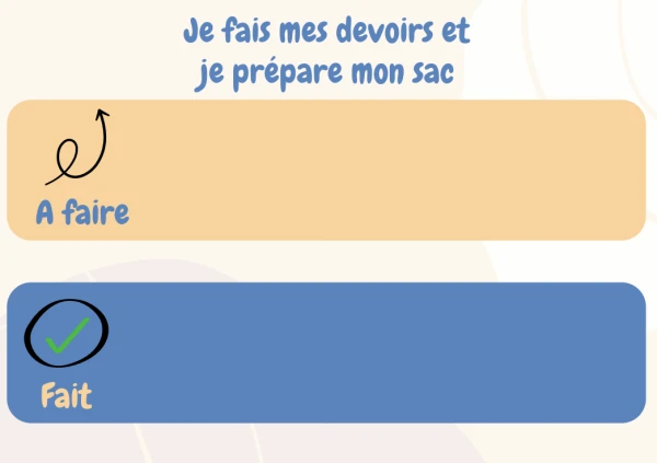 Mémo pour faire les devoirs