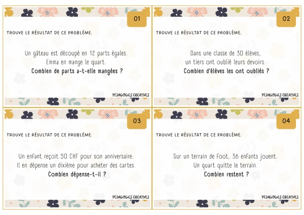 CàT - Exprimer une quantité - 8P