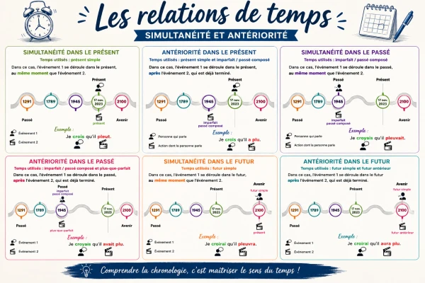 Les RELATIONS DE TEMPS_Affiche