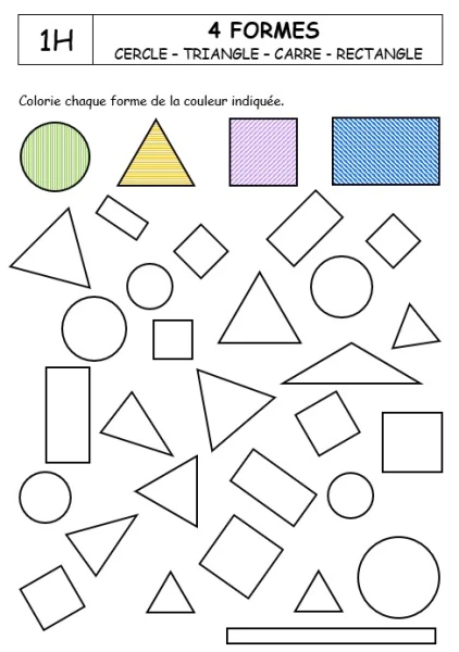 Dossier progressif reconnaissance formes géométriques