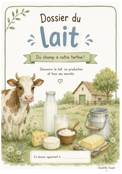 Dossier du lait – 1P / 2P / 3P