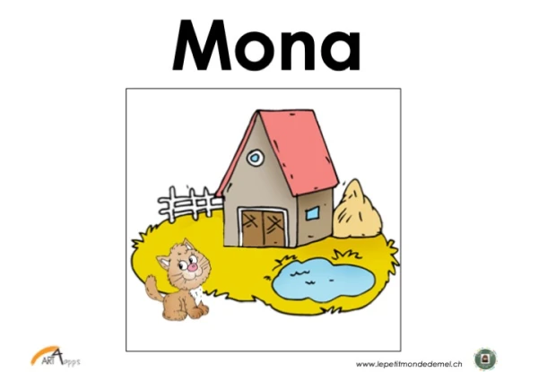 Livre sans sons complexes (Mona)