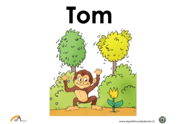 Livre sans sons complexes (Tom)