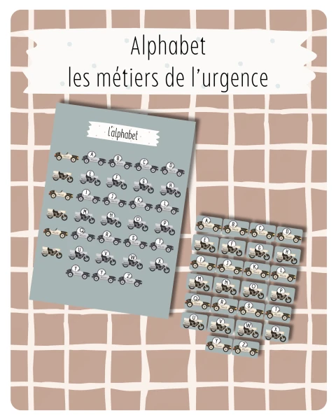 4. Alphabet – Les métiers de l'urgence