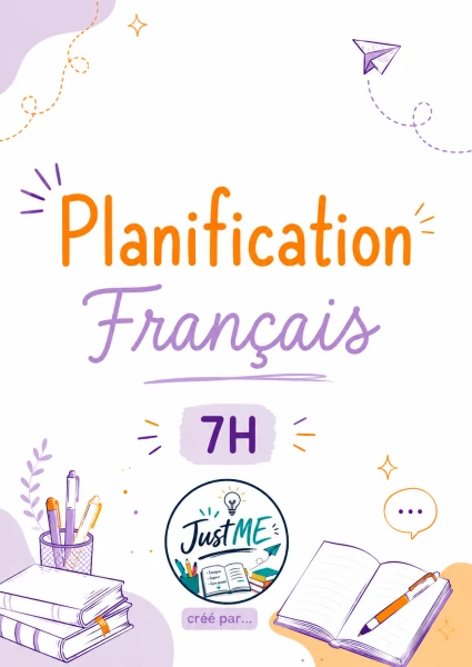 PLANIFICATION ANNUELLE - Français - 7H