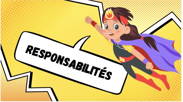 Etiquettes "responsabilités" - Super héros