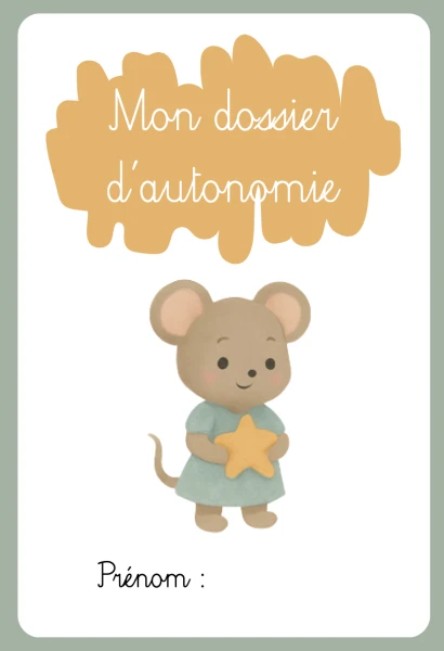 Dossier autonomie thème souris