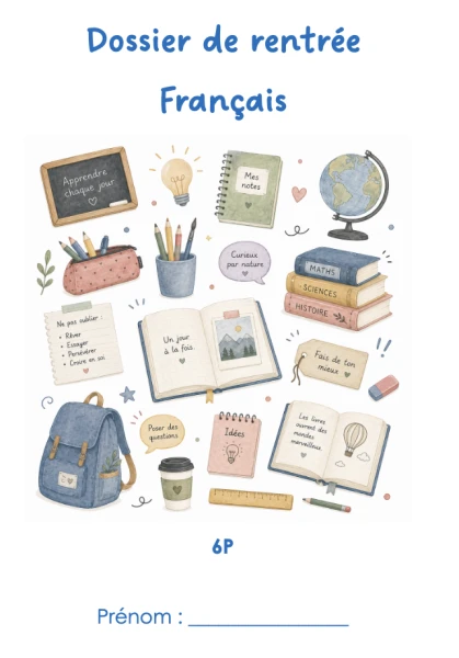 Dossier de rentrée_Français_6P