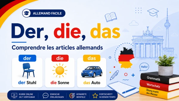 Der, die, das – Comprendre les articles allemands
