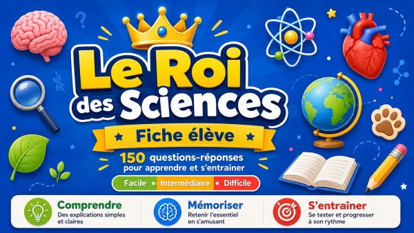 Jeu "Roi des sciences"