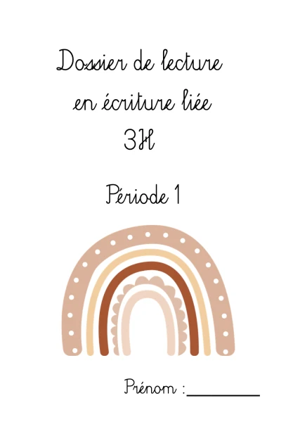 Dossier de lecture en écriture liée 3H période 1