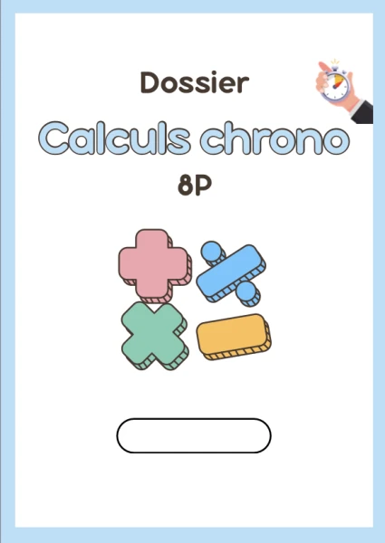 Dossier calculs chrono