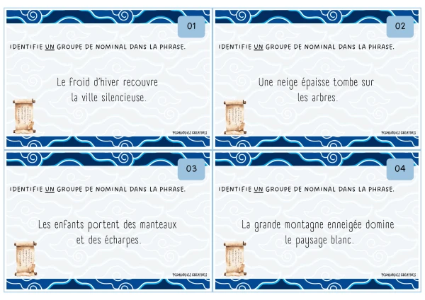 CàT Groupe nominal - Module 4 (MER) 6P