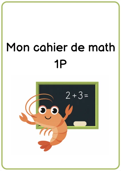 Cahier de math 1P