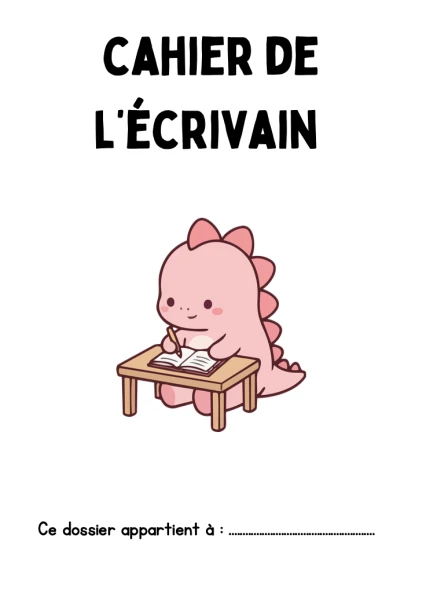 Cahier de l'écrivain