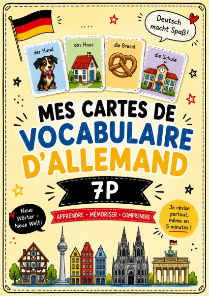 Cartes de vocabulaire Junior 7