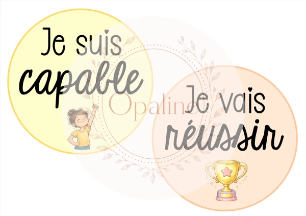 Affichage Affirmations positives