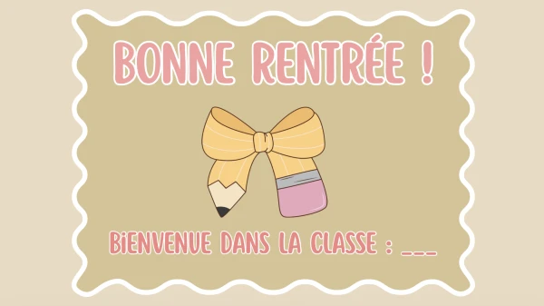 Support de Rentrée Scolaire & Présentation Enseignant – Diaporama Canva Éditable (1H-8H) – Accueil, Règles & Programme