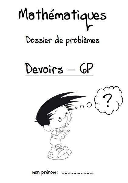 Devoirs 6P - dossier de problèmes