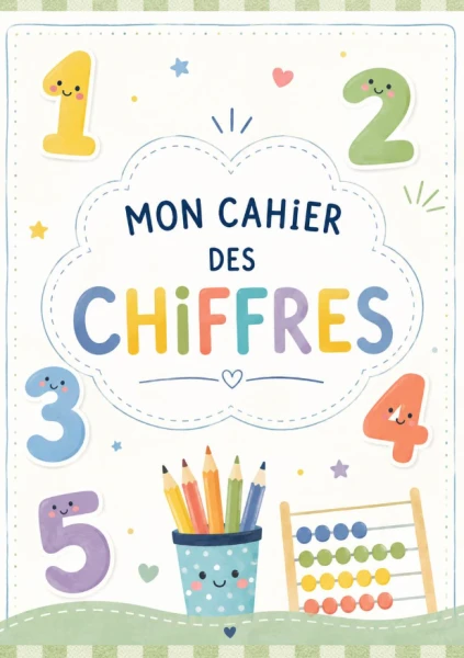 Cahier des chiffres 0-9