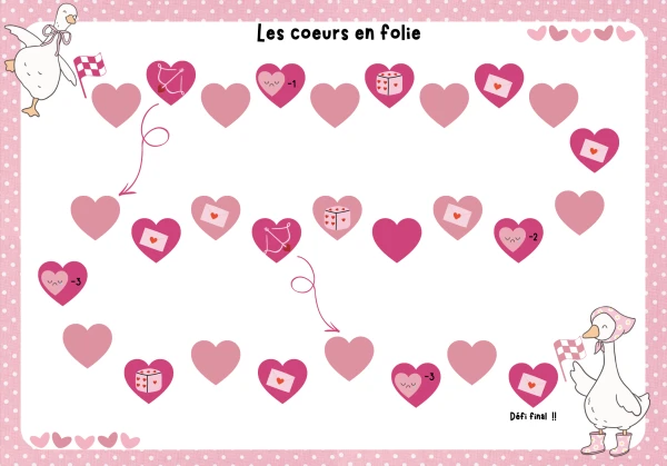 Jeu Saint-Valentin 1-2P