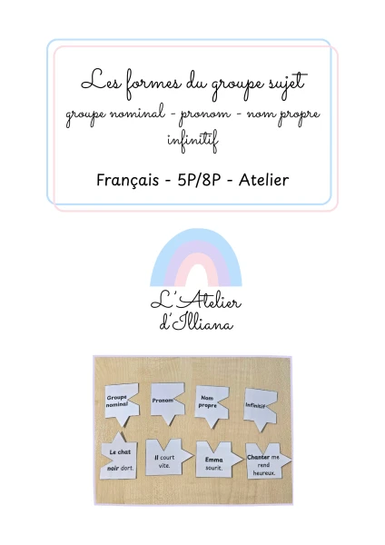 Les formes du groupe sujet : Atelier - Puzzle géométrique
