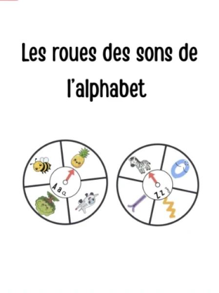 Atelier Phonologie – Roues des Sons et Lettres de A à Z (1H-4H) – Activité Autonome & Manipulation