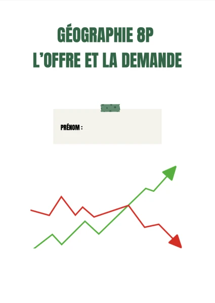 L'offre et la demande 8P