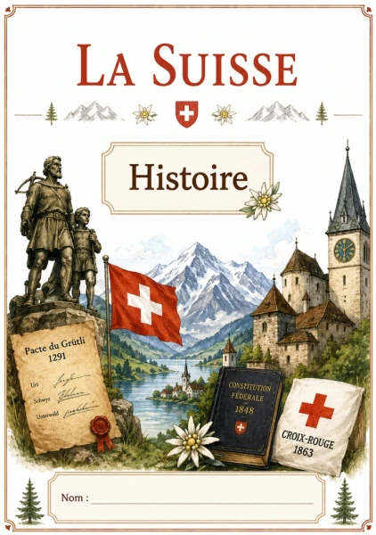 Histoire de la Suisse – Dossier pédagogique clé en main avec activités, évaluation et corrigés