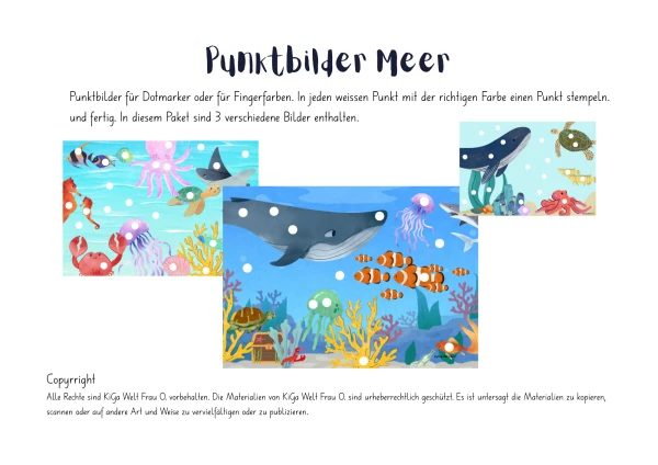 Punktebilder Meer