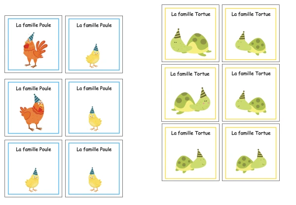 Jeu d’estafette (gym) ou jeu des familles