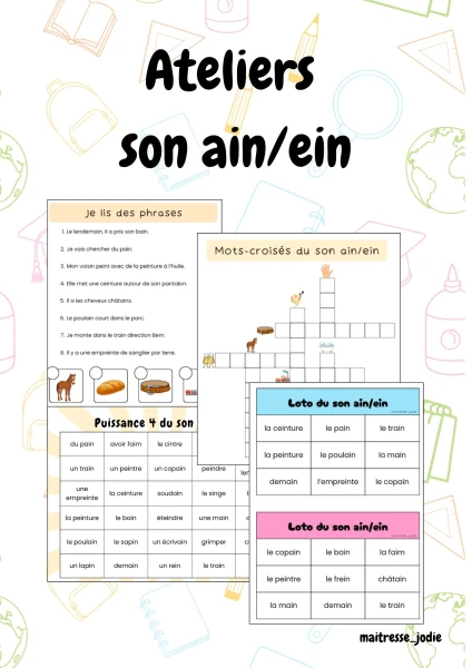 Ateliers son ain/ein