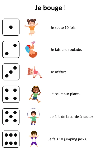 Je bouge !