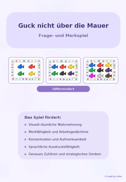 Fische - Guck nicht über die Mauer