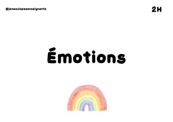 Les émotions