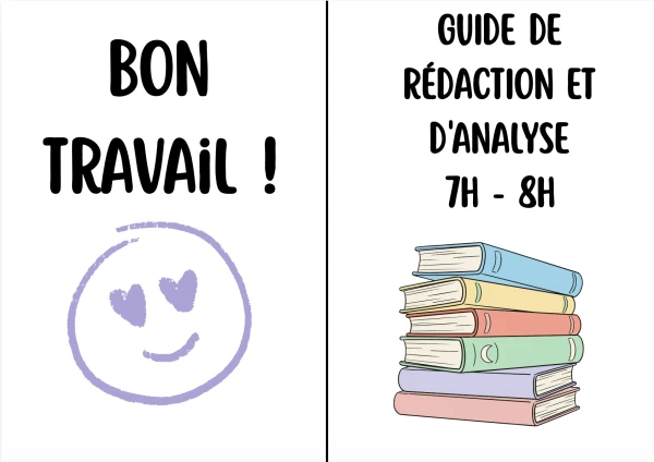 Aide-Mémoire Français 7H - 8H : Livret de Rédaction, Connecteurs & Checklist de Relecture PDF