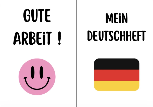 Aide-Mémoire Allemand 5H-6H : Mein Deutschheft (Vocabulaire, Genres, Consignes & Prononciation)