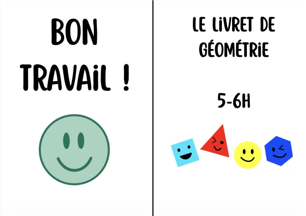 Aide-Mémoire Géométrie 5H-6H : Le Livret des Figures Plates, Symétries et Droites à Imprimer