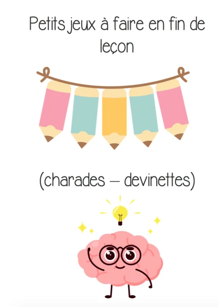 Recueil de charades et devinettes