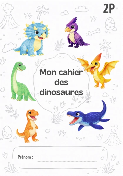 Dossiers des dinosaures 1-2P