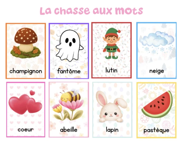 Chasse aux mots