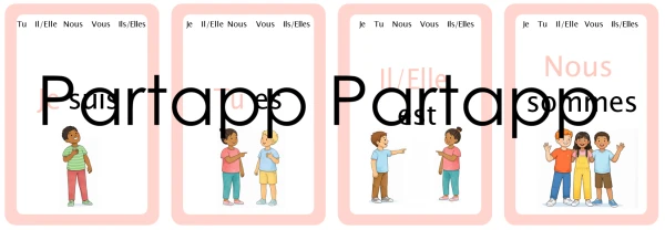 Jeux des 7 familles - verbes en -ER + auxiliaires