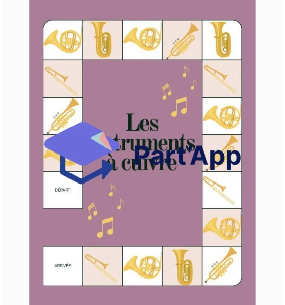 Jeu de l'oie - les cuivres