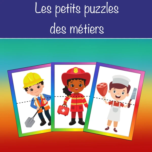 Les petits puzzles des métiers