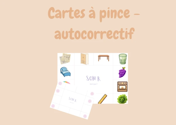 3H - Cartes à pince, son r