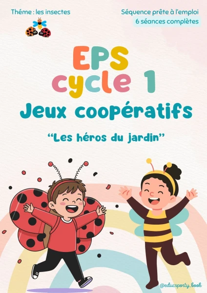 Jeux coopératifs - Cycle 1 EPS