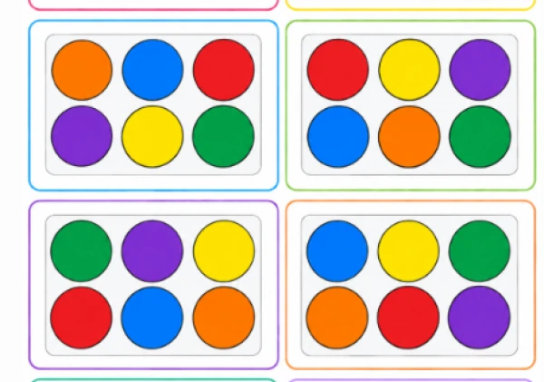 « Motif de couleurs » — Activité pédagogique « Copier le motif »