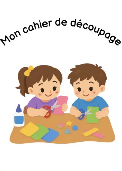 Mon cahier de découpage